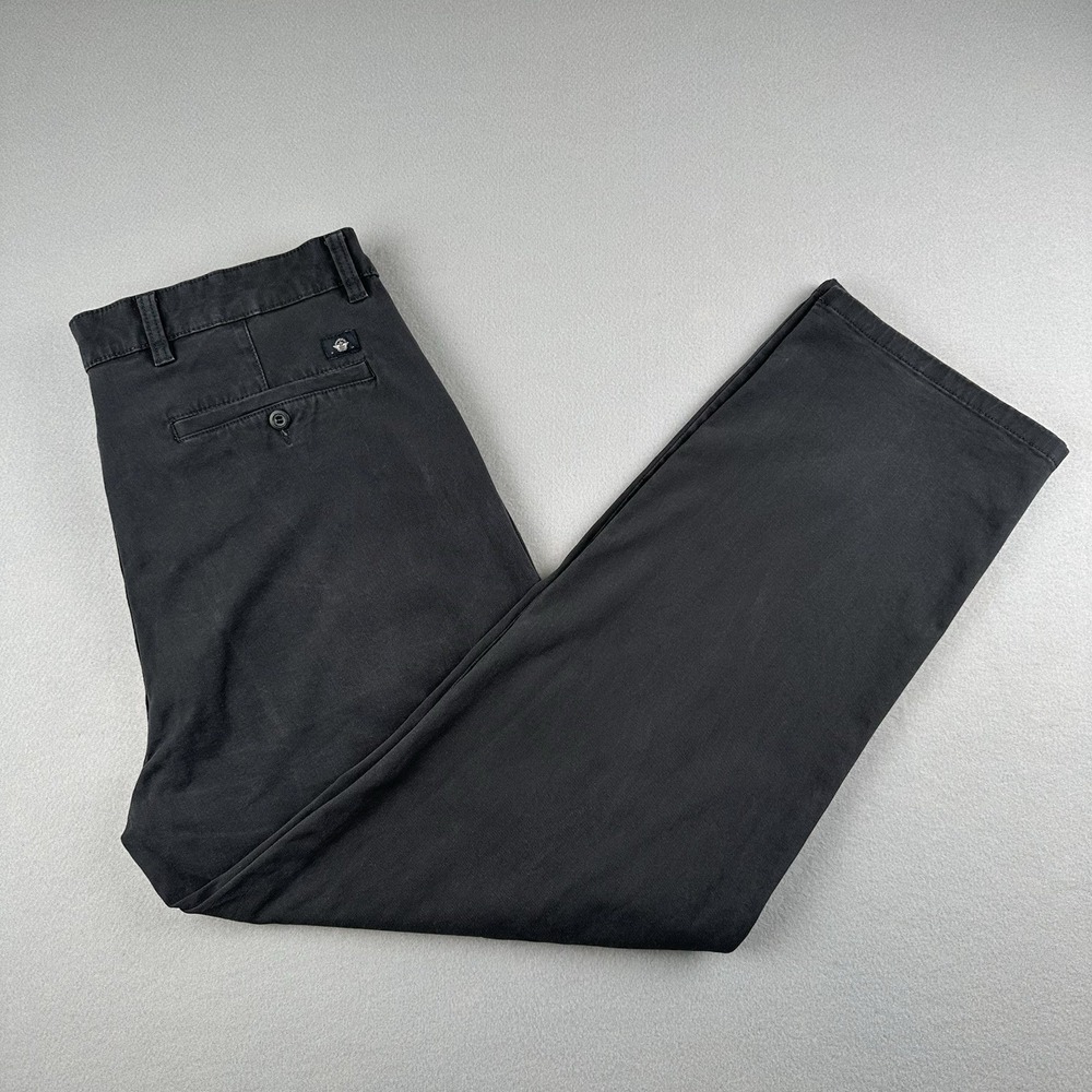 Dockers Steelhead Gray Comfort Knit Chino Straight Fit Pant Size W36 X L32